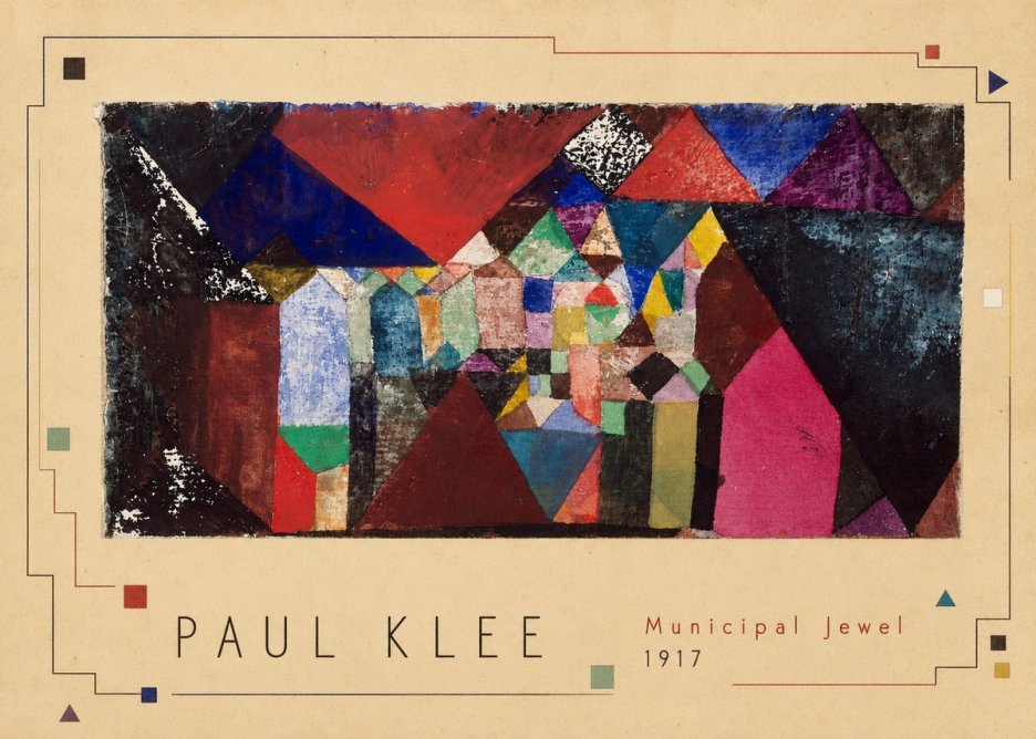 Paul Klee Municipal Jewel No2 - Affiche