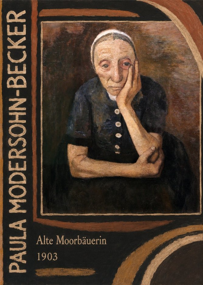 Paula Modersohn-Becker Alte Moorbäuerin No4 - Affiche