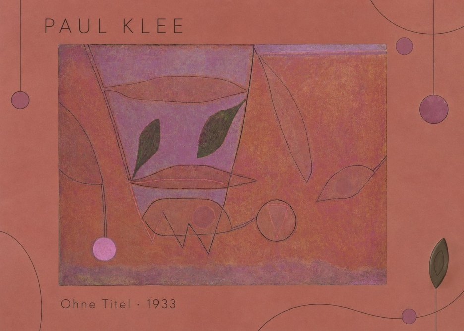Paul Klee Ohne Titel II No4 - Affiche
