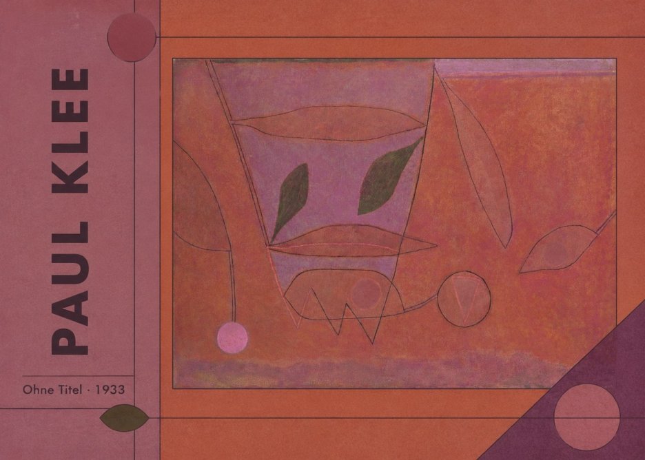 Paul Klee Ohne Titel II No5 - Affiche
