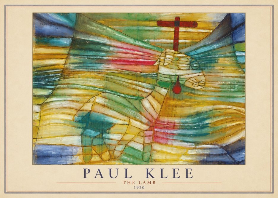 Paul Klee The Lamb No1 - Affiche