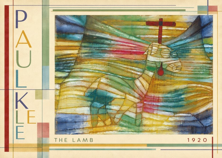 Paul Klee The Lamb No6 - Affiche