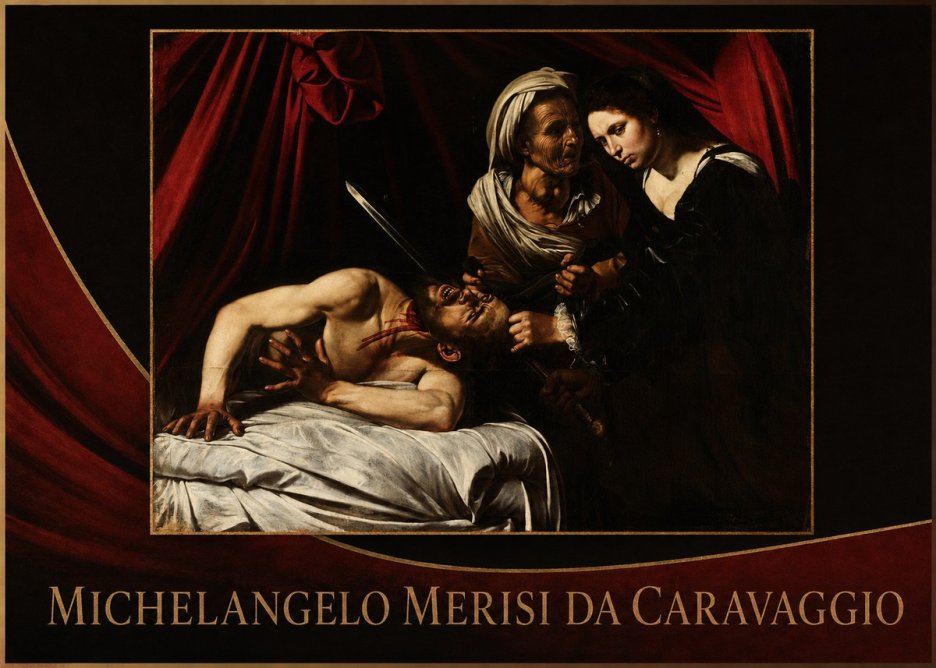 Michelangelo Merisi da Caravaggio Judith Beheading Holofernes III No2 - Affiche