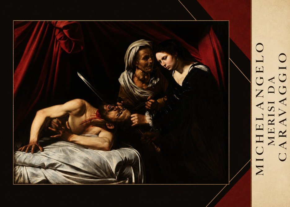 Michelangelo Merisi da Caravaggio Judith Beheading Holofernes III No3 - Affiche