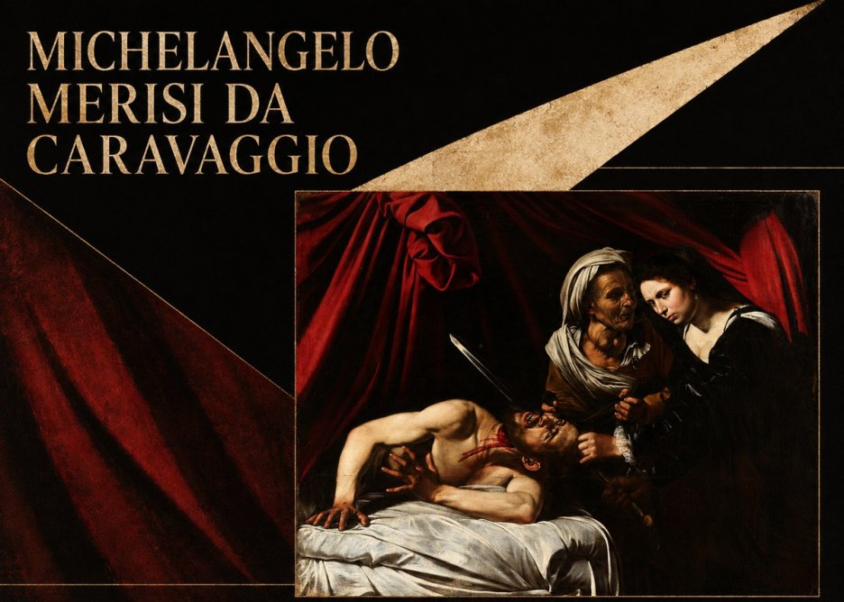 Michelangelo Merisi da Caravaggio Judith Beheading Holofernes III No6 - Affiche