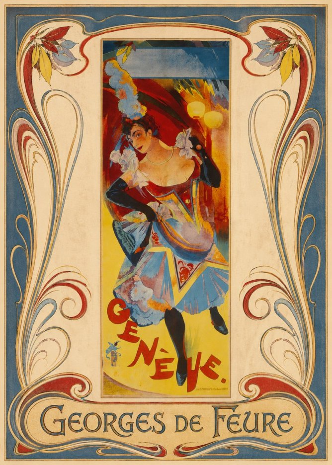 Georges de Feure Genève No1 - Affiche