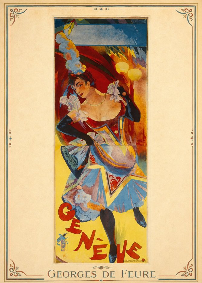 Georges de Feure Genève No3 - Affiche