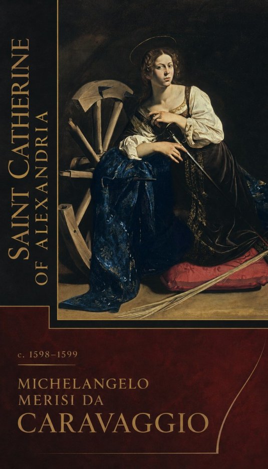 Michelangelo Merisi da Caravaggio Saint Catherine of Alexandria II No4 - Affiche
