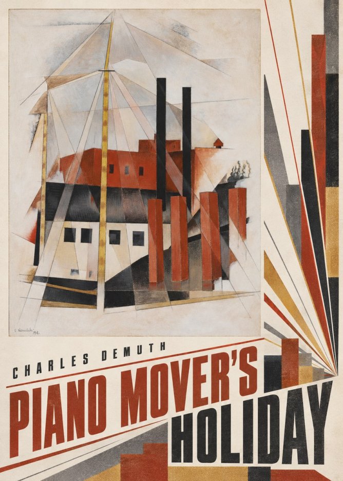 Charles Demuth Piano Mover's Holiday No5 - Affiche