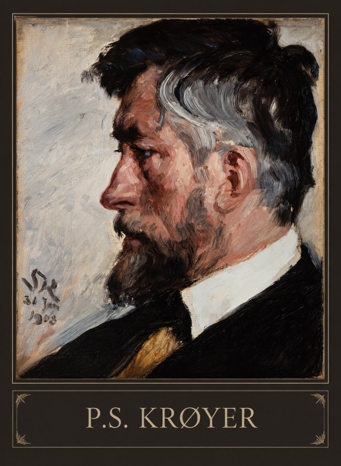 P.S. Krøyer Self-portrait IV No4 - Affiche