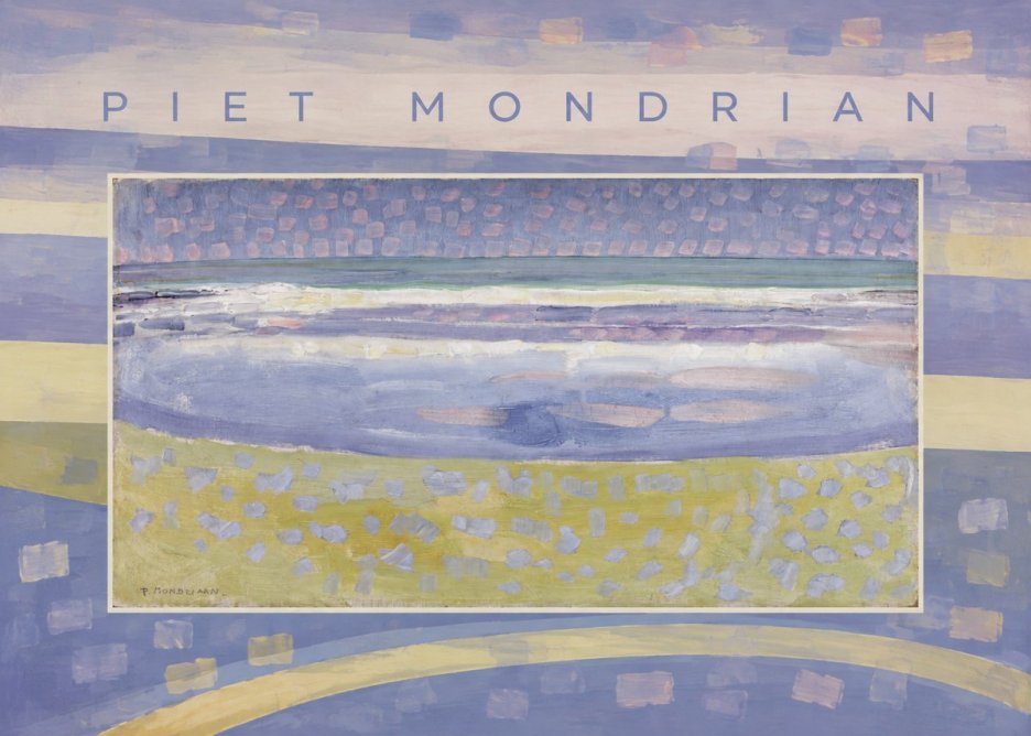 Piet Mondrian The Sea No5 - Affiche
