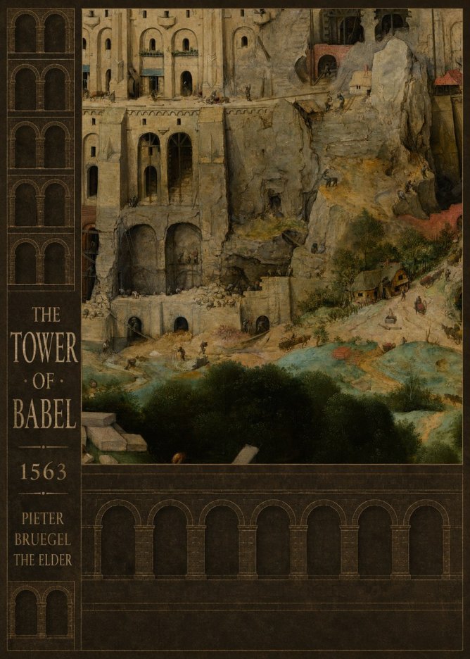 Pieter Bruegel The Tower of Babel XVII No4 - Affiche