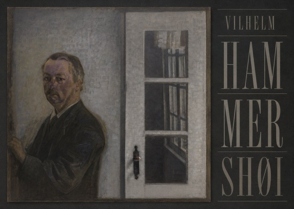 Vilhelm Hammershøi Self-portrait II No5 - Affiche