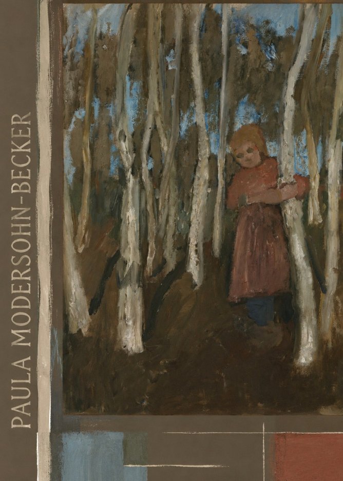 Paula Modersohn-Becker Girl in a Birch Forest No2 - Affiche