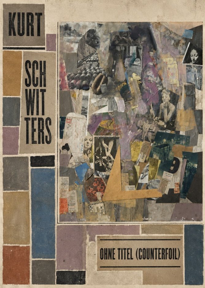 Kurt Schwitters Ohne Titel (Counterfoil) No5 - Affiche