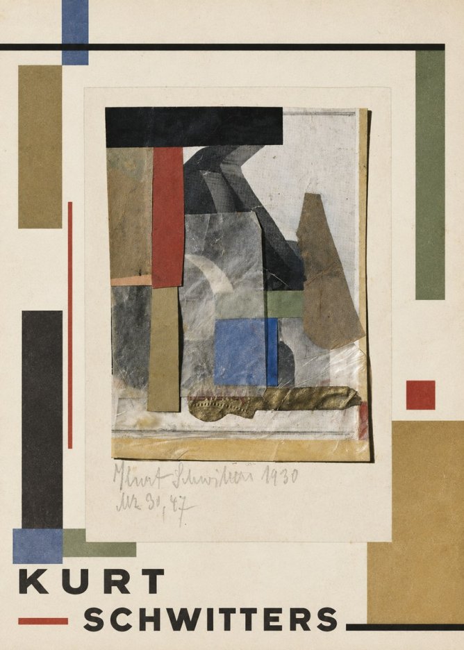 Kurt Schwitters Merz Schwitters 1930 Nr 30, 47 No1 - Affiche