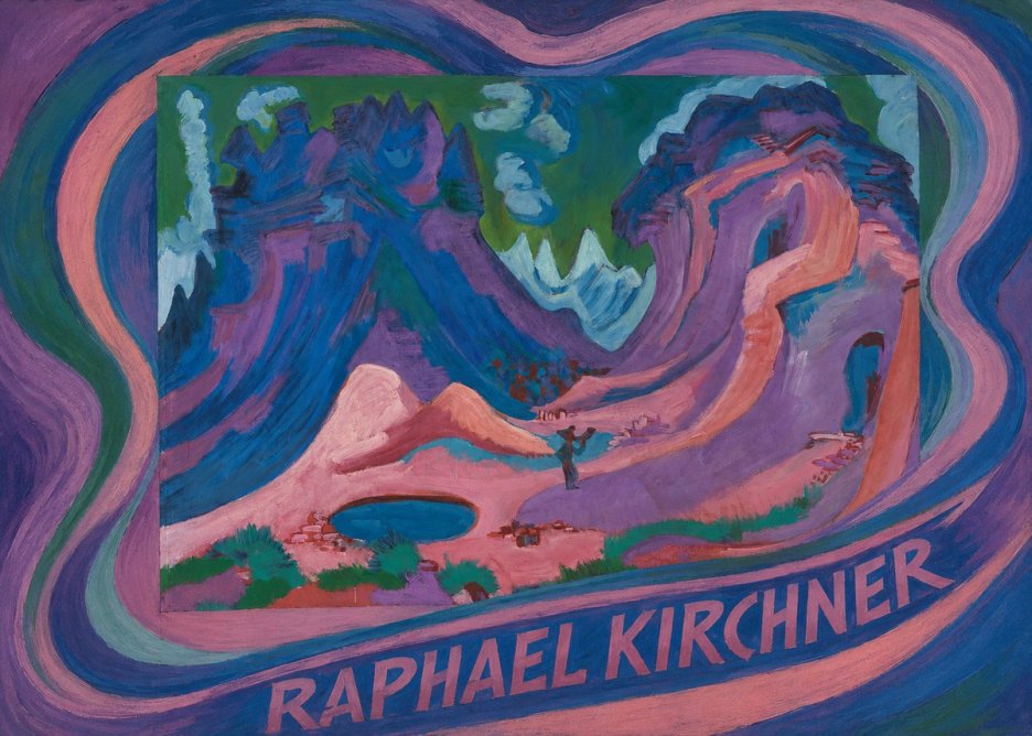 Raphael Kirchner Mountain Landscape II No4 - Affiche