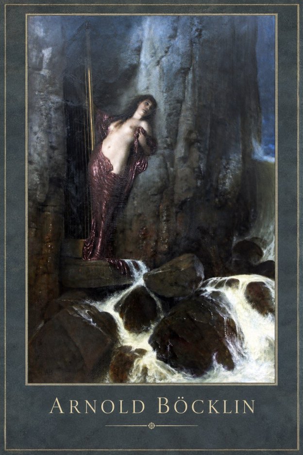 Arnold Böcklin The Spring No1 - Affiche