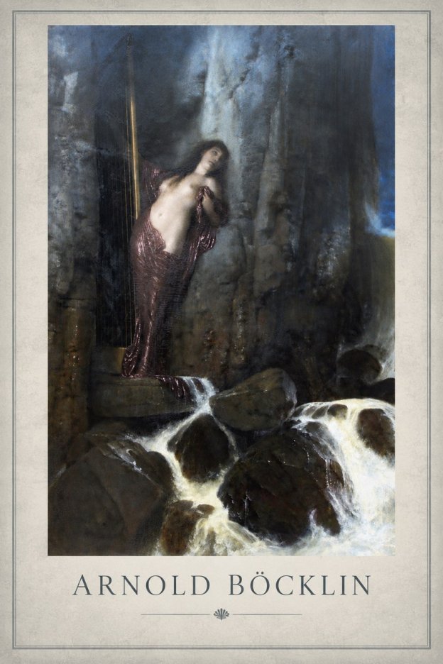 Arnold Böcklin The Spring No2 - Affiche