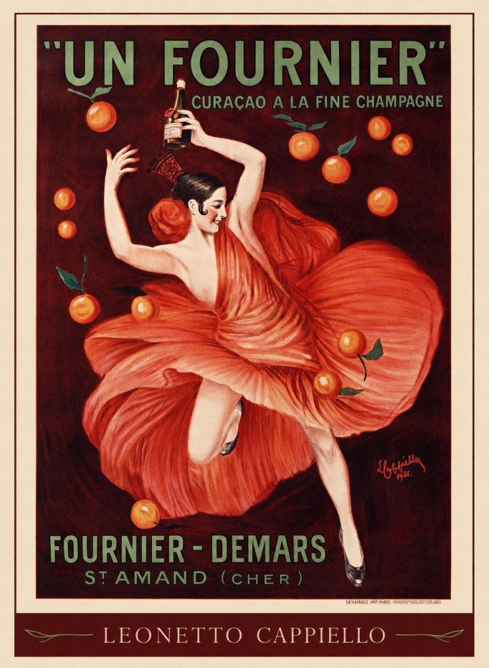 Leonetto Cappiello Un Fournier No3 - Affiche