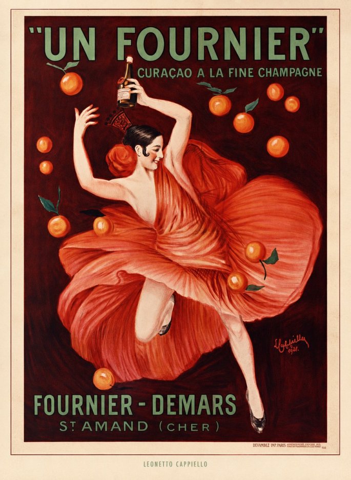 Leonetto Cappiello Un Fournier No5 - Affiche