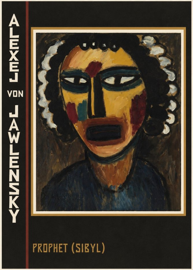 Alexej von Jawlensky Prophet (Sibil) No2 - Affiche