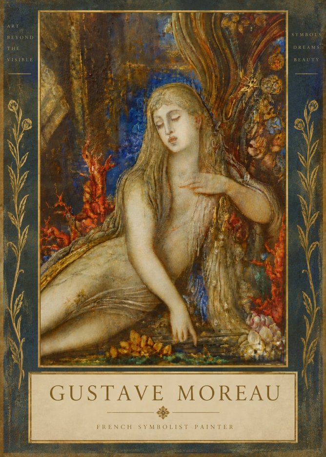 Gustave Moreau Galatea II No5 - Affiche
