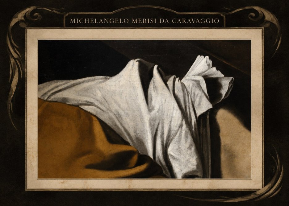 Michelangelo Merisi da Caravaggio Drapery Study No4 - Affiche