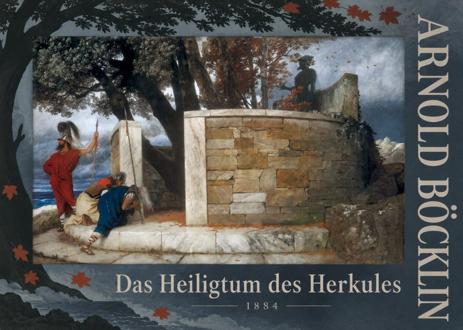 Arnold Böcklin Das Heiligtum Des Herkules II No6 - Affiche