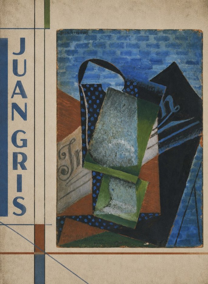 Juan Gris Still Life with Fruit Bowl and Bottle No2 - Affiche
