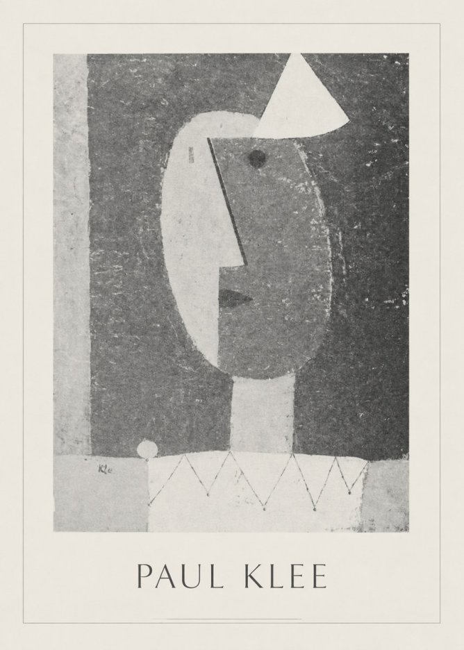 Paul Klee The Clown No5 - Affiche