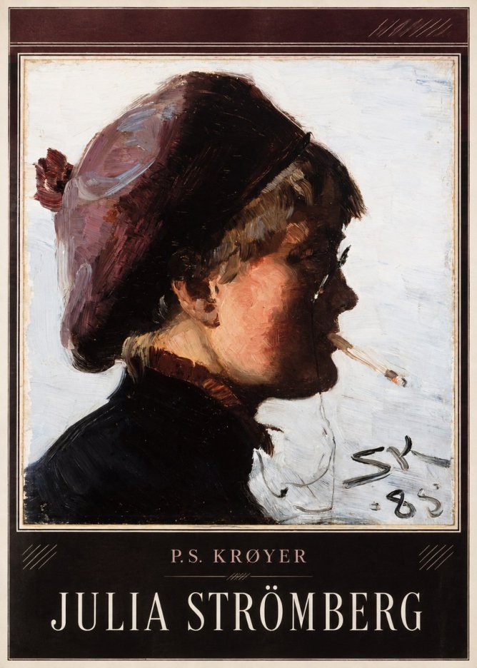 P.S. Krøyer Julia Strömberg No3 - Affiche