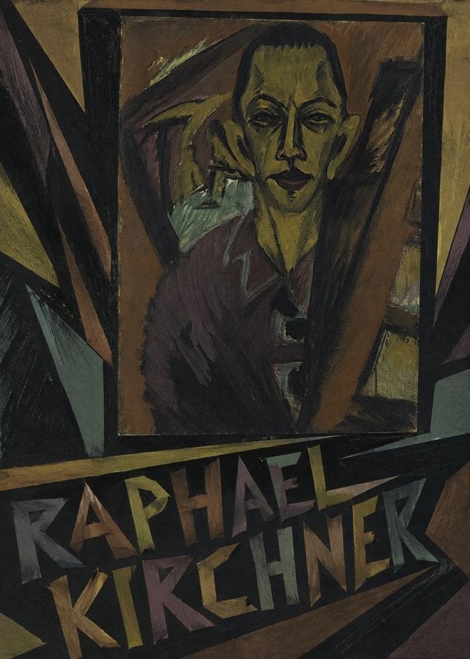 Raphael Kirchner Self-portrait No4 - Affiche