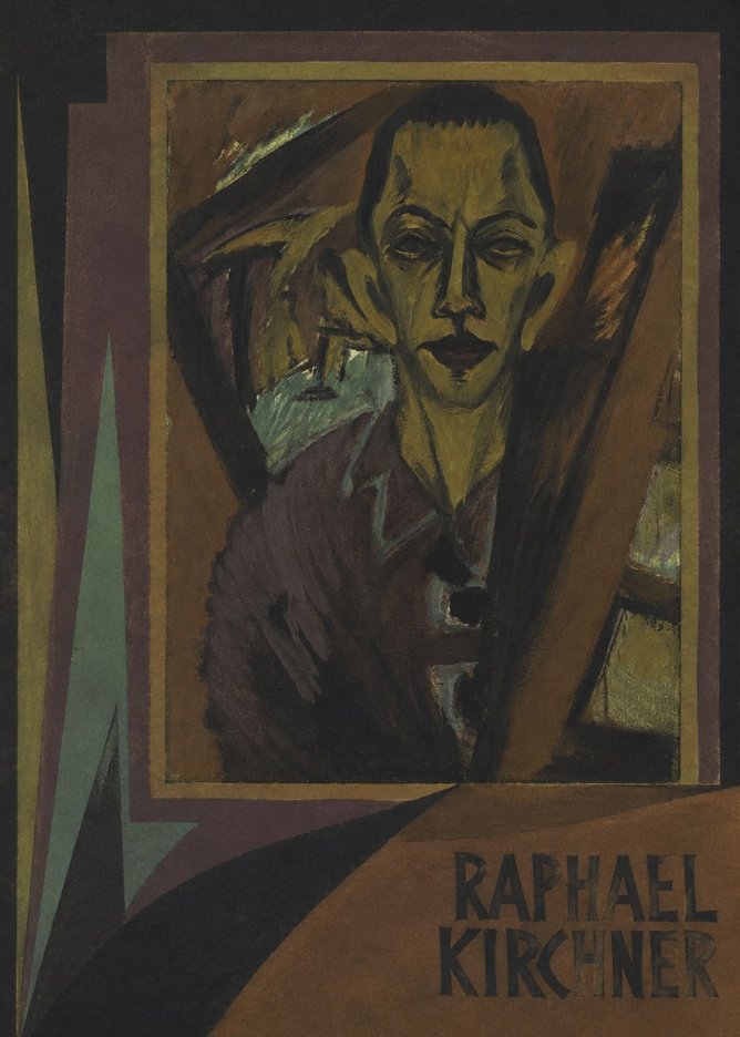 Raphael Kirchner Self-portrait No6 - Affiche