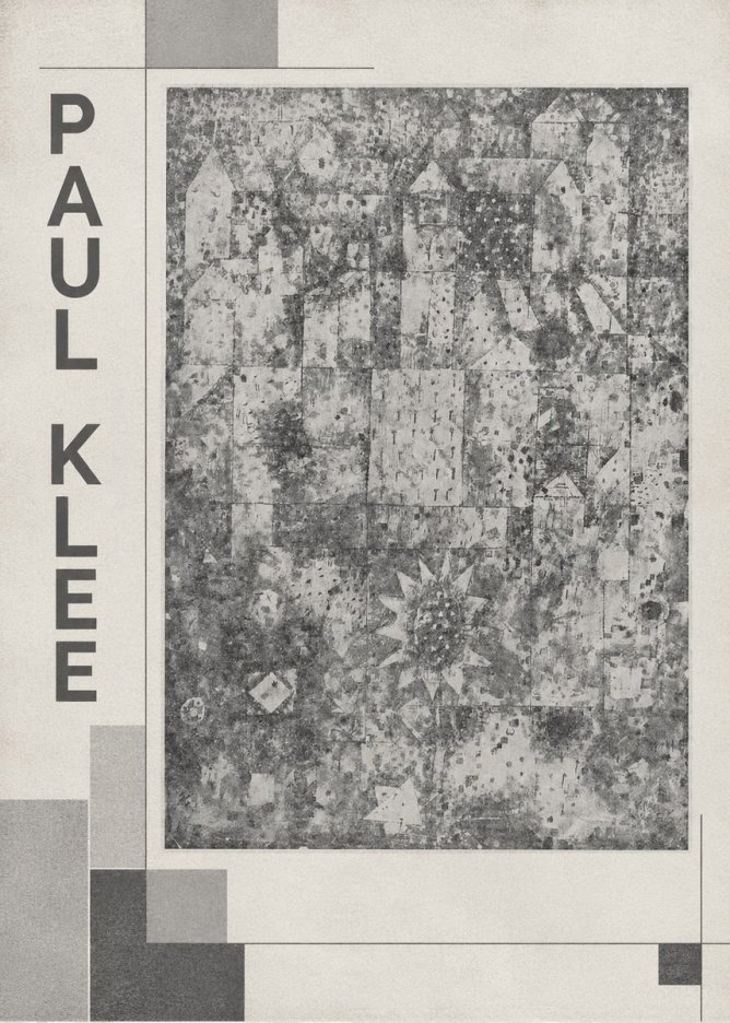 Paul Klee Town and Country No4 - Affiche