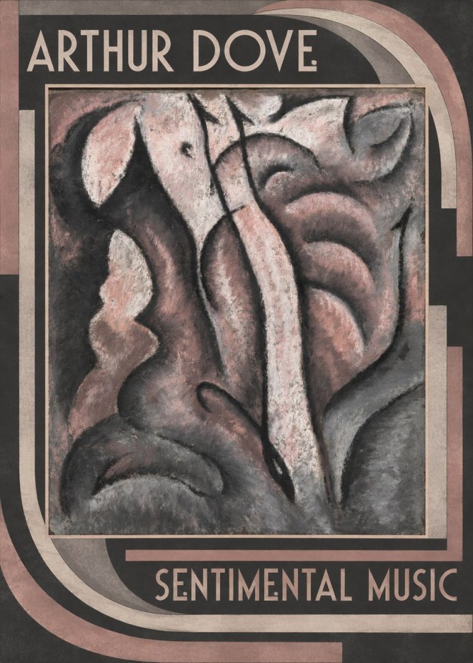 Arthur Dove Sentimental Music II No3 - Affiche