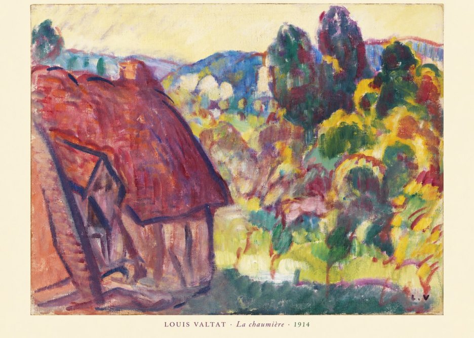 Louis Valtat La Chaumière No5 - Affiche
