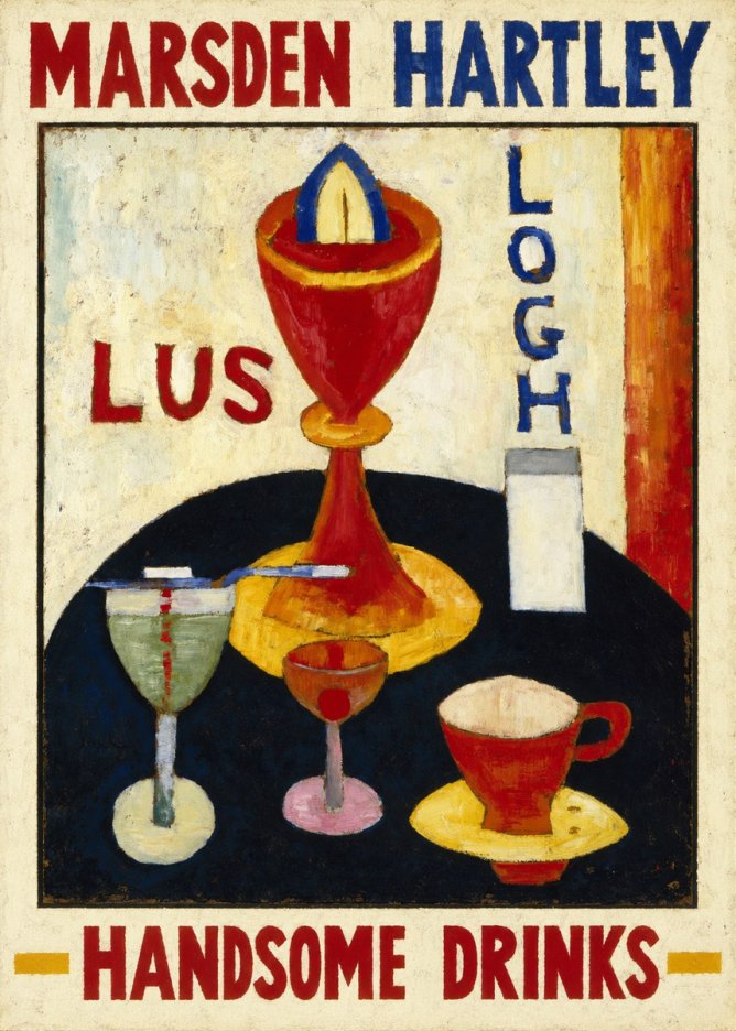 Marsden Hartley Handsome Drinks No1 - Affiche