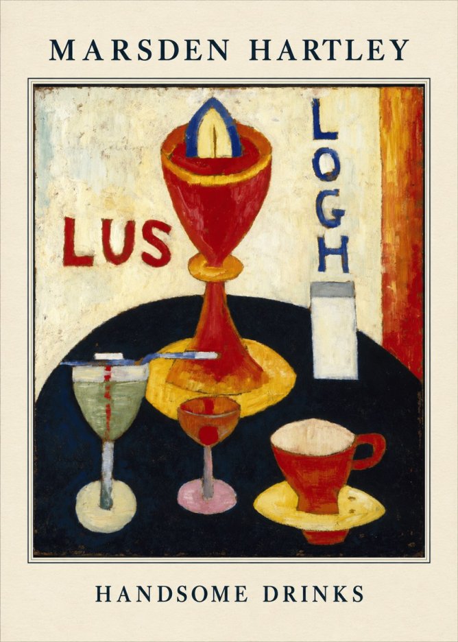 Marsden Hartley Handsome Drinks No4 - Affiche