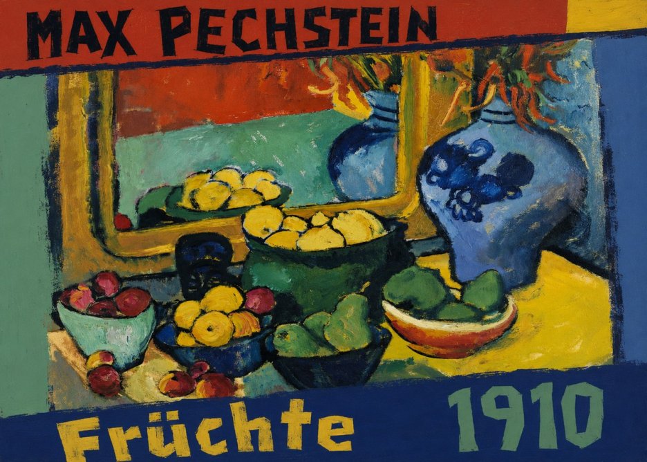 Max Pechstein Früchte 1910 No4 - Affiche