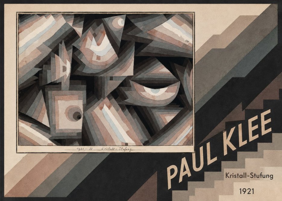 Paul Klee Kristall-stufung I No3 - Affiche