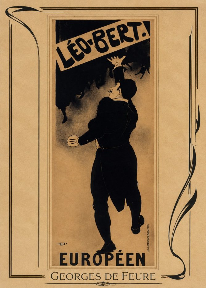 Georges de Feure Léo-bert! II No1 - Affiche
