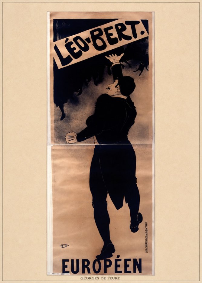Georges de Feure Léo-bert! II No6 - Affiche