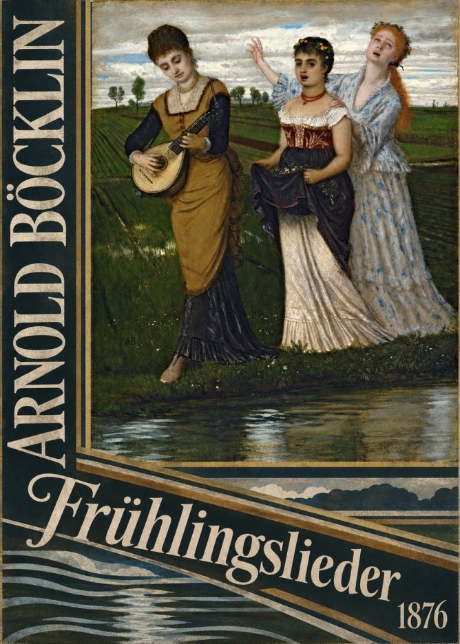 Arnold Böcklin Frühlingslieder No6 - Affiche