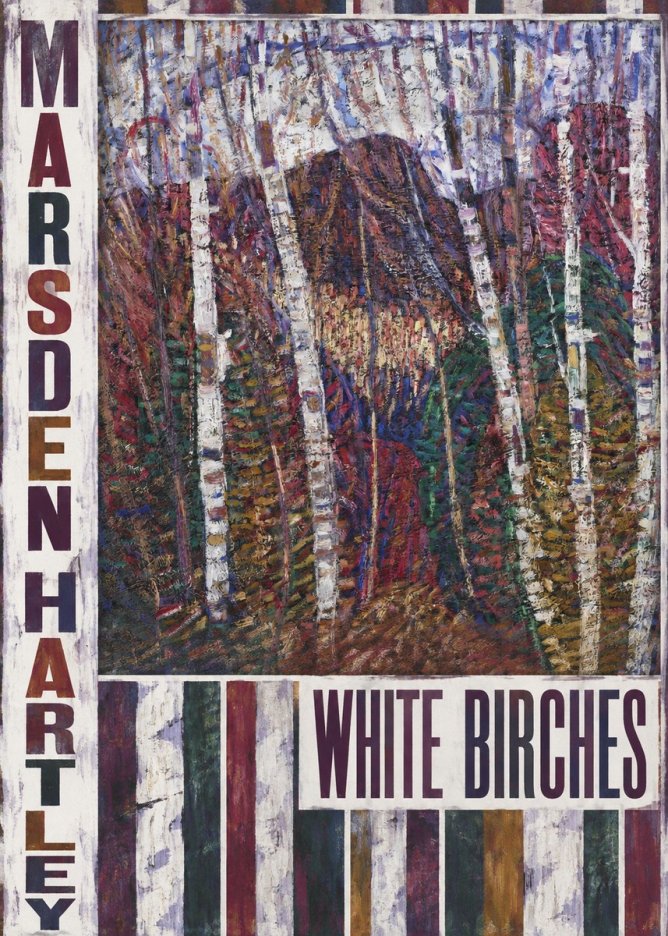 Marsden Hartley White Birches No2 - Affiche