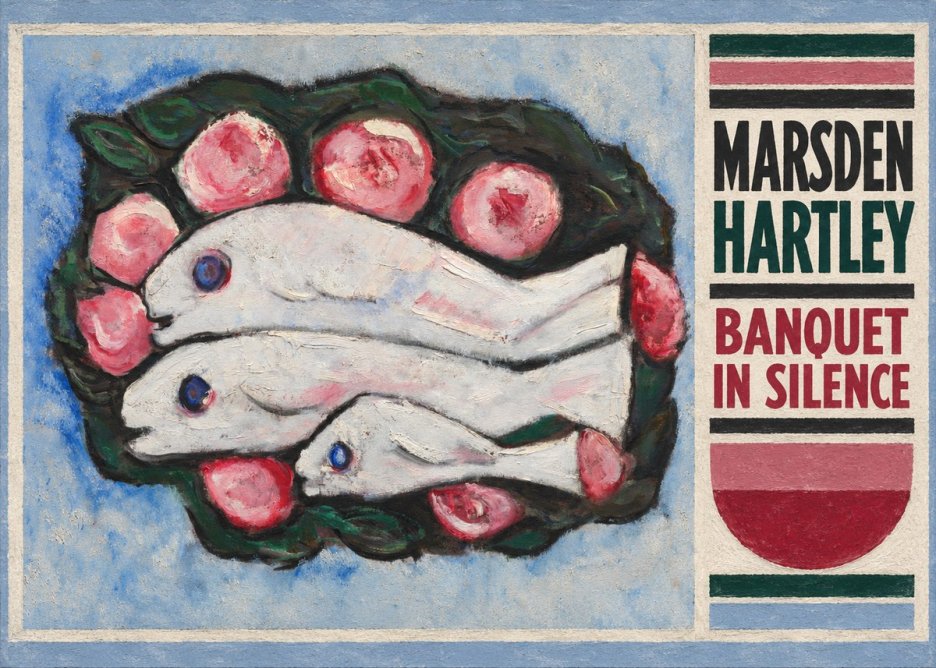Marsden Hartley Banquet in Silence No6 - Affiche