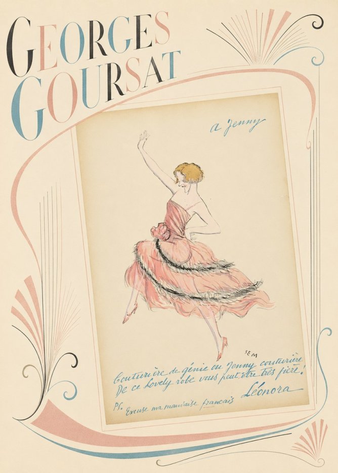Georges Goursat A Jenny No3 - Affiche