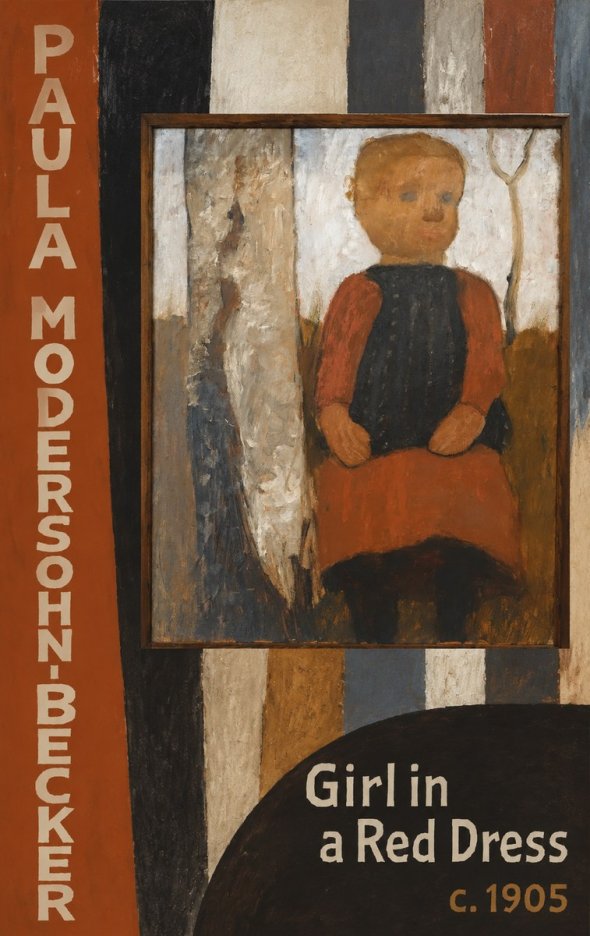 Paula Modersohn-Becker Girl in a Red Dress No6 - Affiche