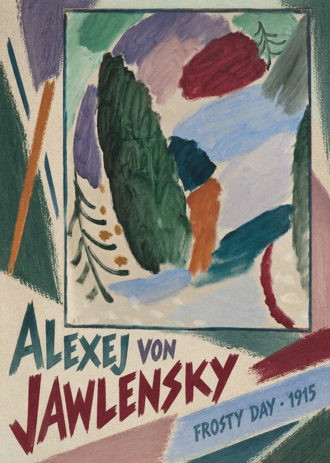 Alexej von Jawlensky Frosty Day No2 - Affiche