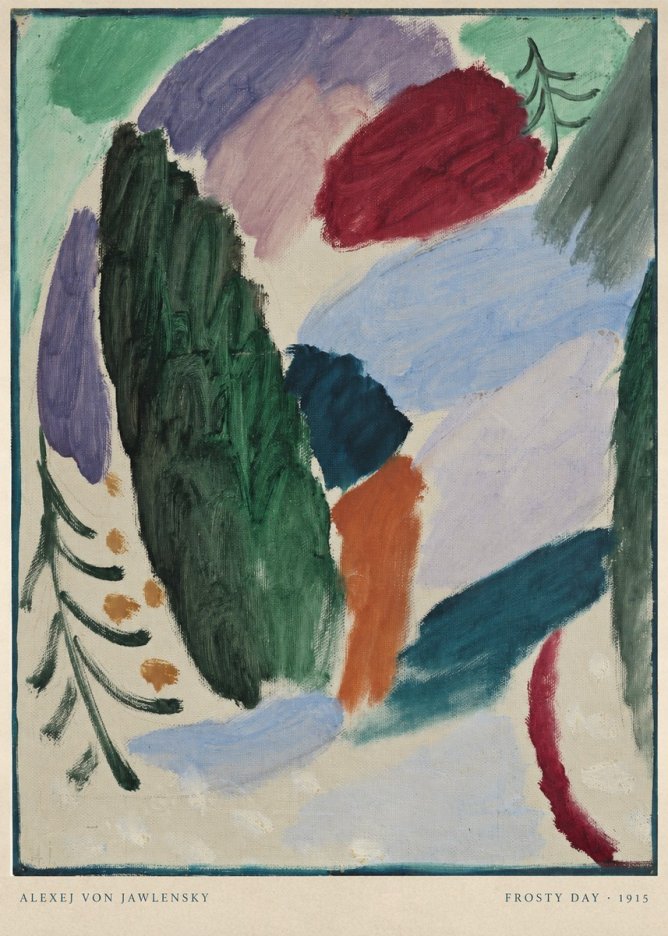 Alexej von Jawlensky Frosty Day No6 - Affiche